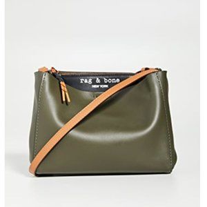 Rag Bone Passenger Crossbody Bag  Olive